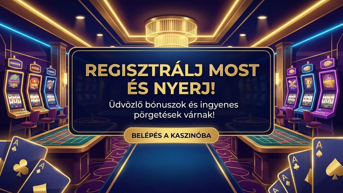 Regisztráció bónusszal